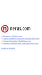 Mobile Screenshot of nerus.com